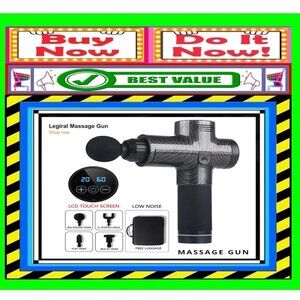 🛑 LEGIRAL Professional➕🆒MASSAGE Portable MASSAGER Deep Tissue GUN💸BUY NOW‼️🟢
